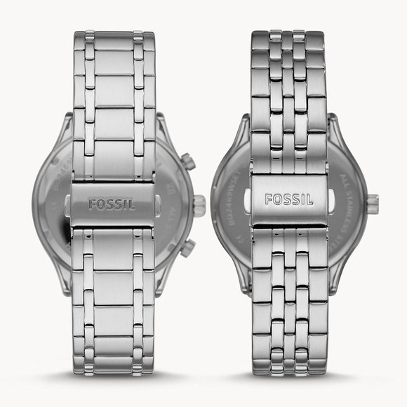 Fossil Couples Watch Gift Set His and Hers - Picture 5 of 5